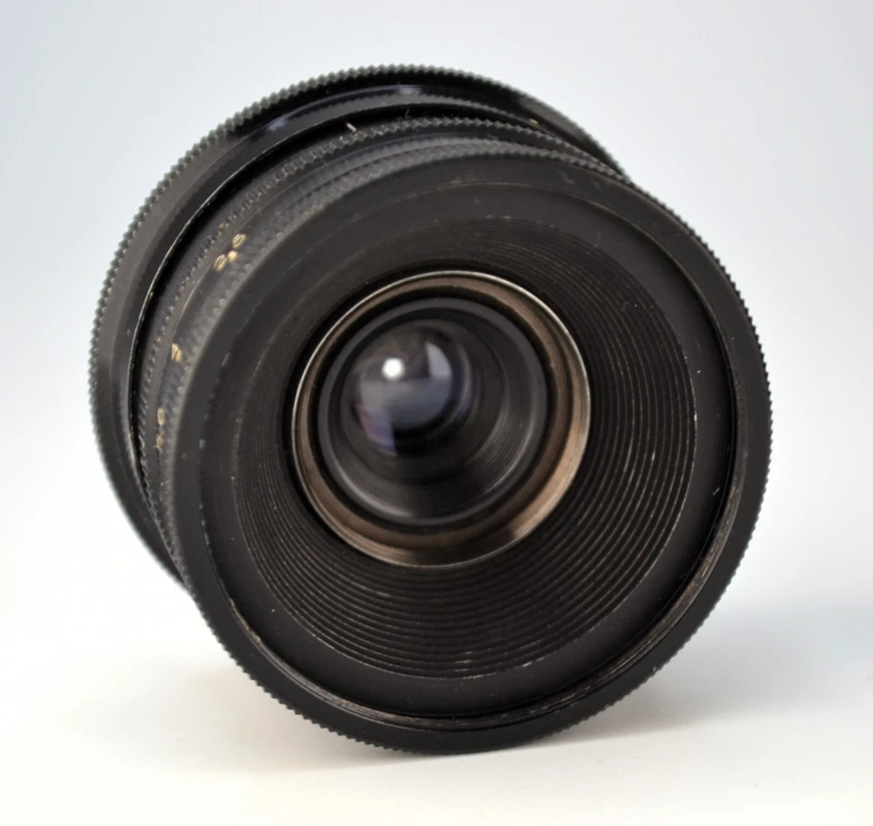 SUPER RARE EDITION! 1980! SOVIET USSR PANCAKE INDUSTAR-69 LENS f2.8/28 M39 mount - Image 4 of 4