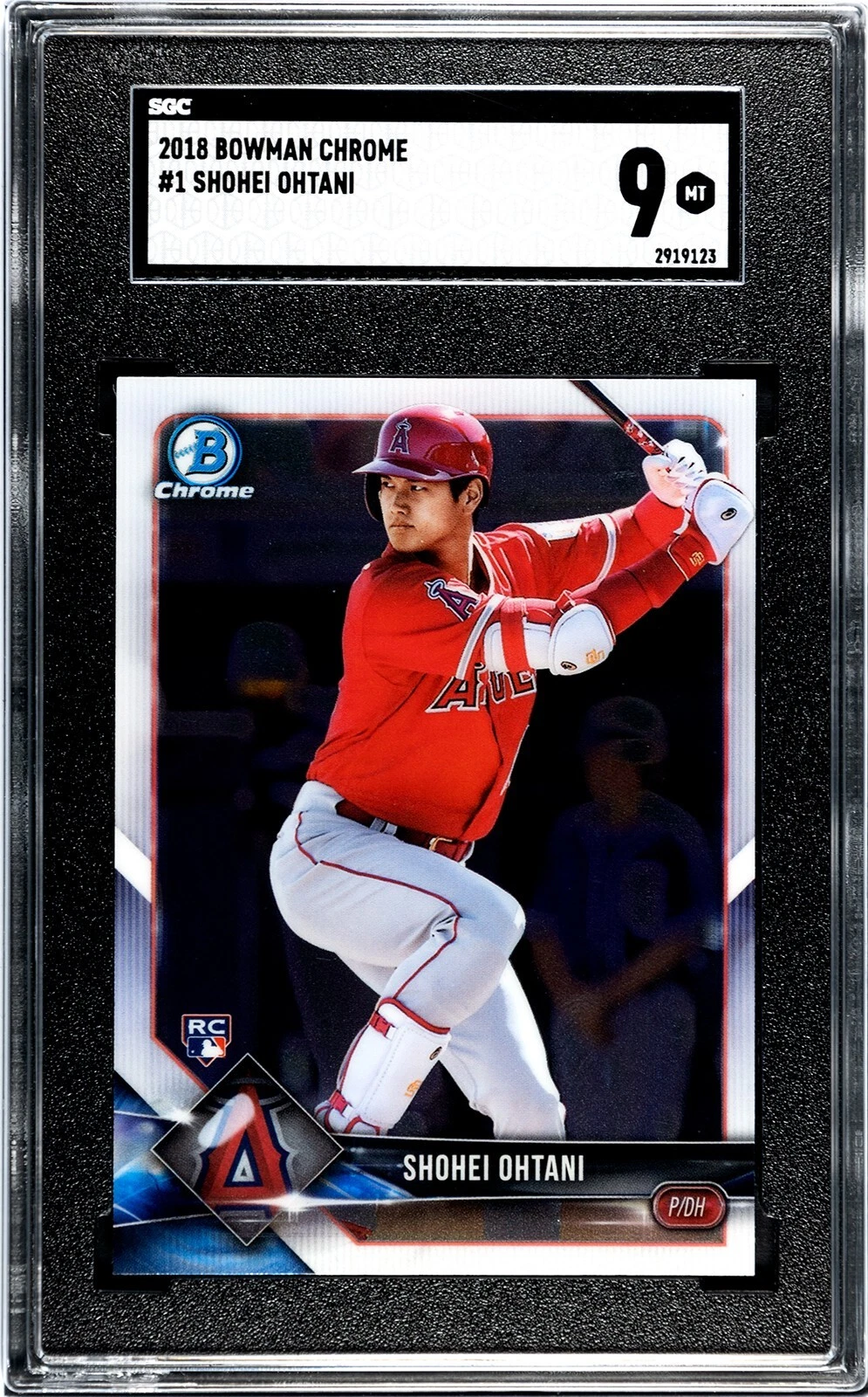 Shohei Ohtani trading card