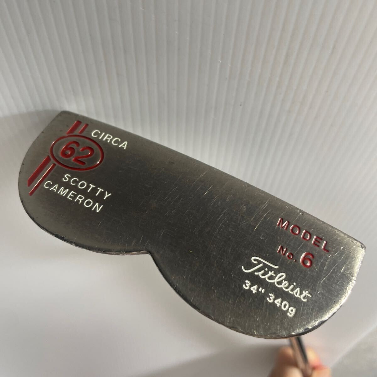 Scotty Cameron CIRCA 62 NO.6 Putter 34 inch with Head Cover