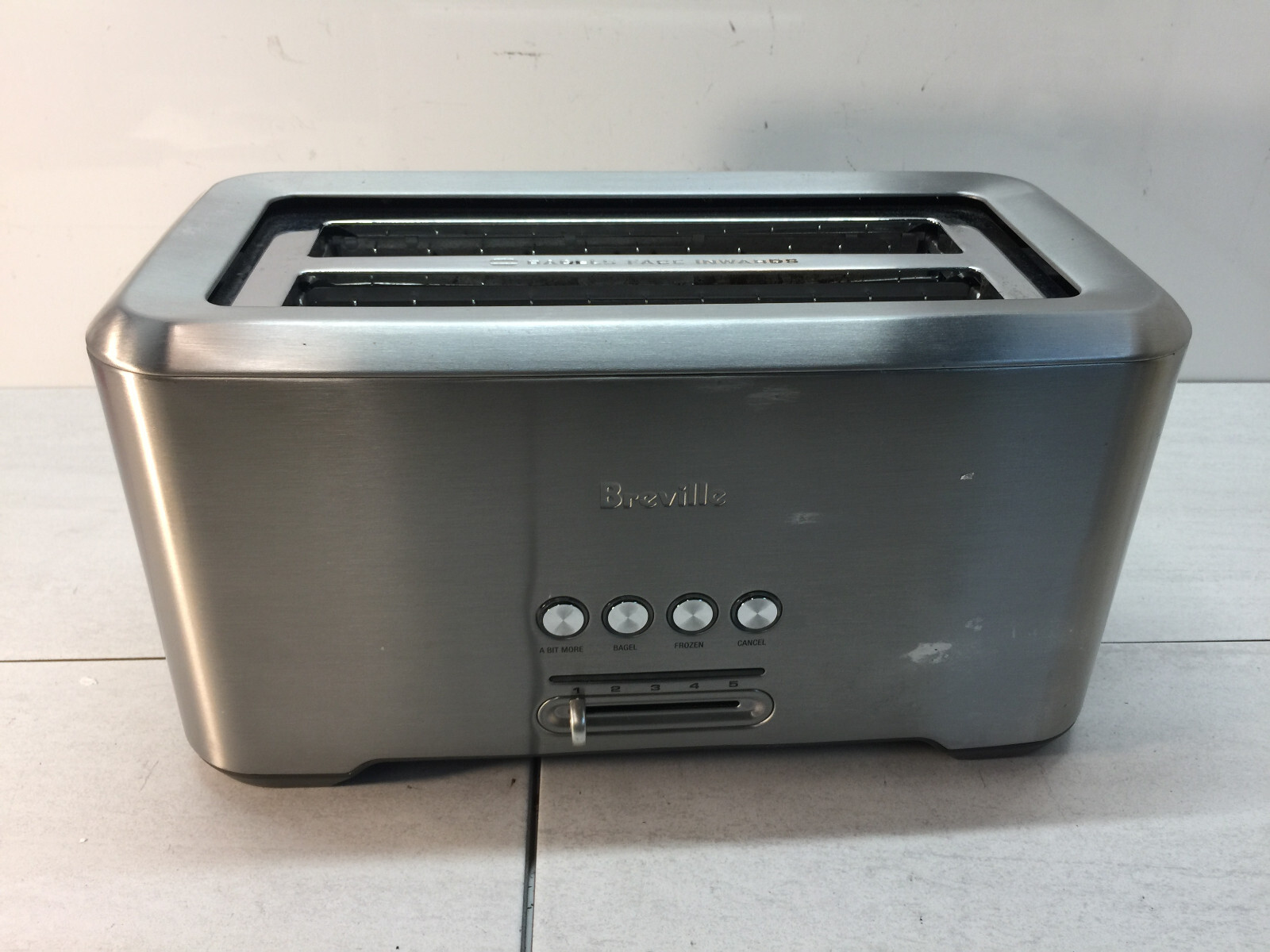 Breville BTA730XL the 'A Bit More 4Slice LongSlot Toaster Stainless Steel eBay