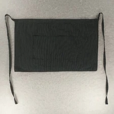 Waist Half Apron Waitress Waiter Server Short  2 Pockets Chef Cook Pin Stripe 