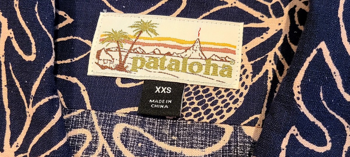 Patagonia Pataloha Hawaiian Tropical Shirt Button Up Mens