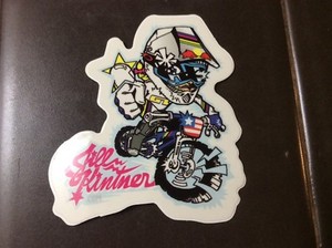 Rare GT (Jill Kitner) MTB ,BMX Bike BICYCLE STICKER DECAL Cycling 1990s