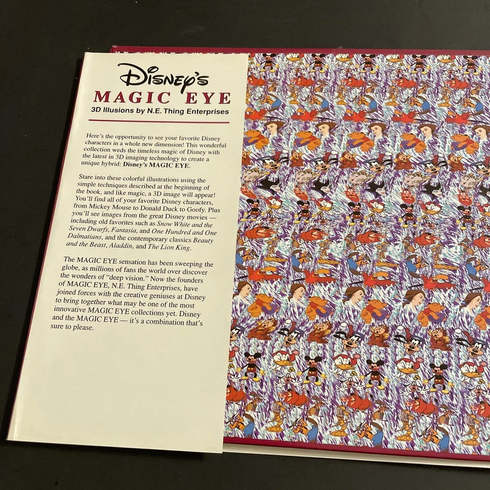 Disney’s Magic Eye: 3D Illusions by N. E. Thing Enterprises / MOB Foto 3 de 4