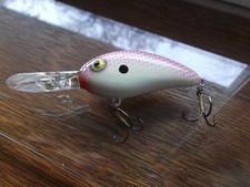 Custom Painted Excalibur Bill Dance Fat Free Shad,Fingerling, BD5F,Purple Haze