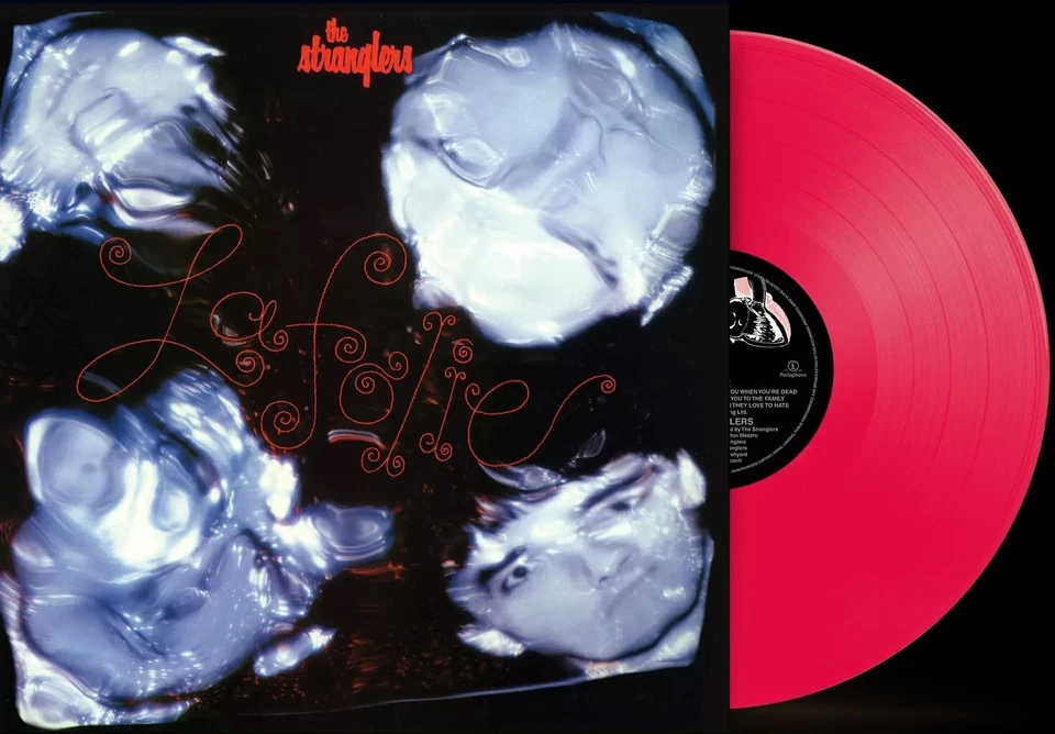 The STRANGLERS LP La Folie Translucent PINK VINYL National Album Day 2024 New - Image 2 of 4