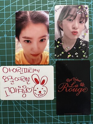 Irene photocard la rouge ticket holder PC 2019 birthday party PC