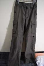 Boy Scout YOUTH S 6 Official Convertible MICROFIBER Uniform Pants 27x27 FLAW