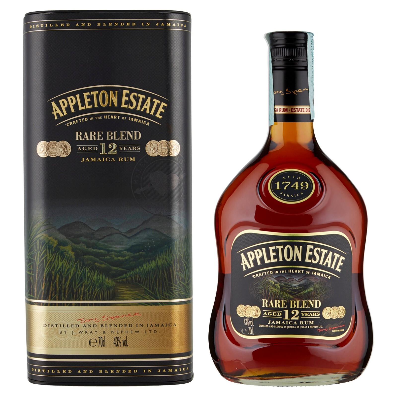 Rum Appleton Estate Rare Blend Jamaica Aged12Years  70cl. in CONFEZIONE
