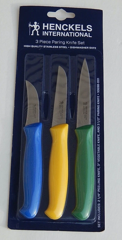 Henckels International three piece paring knife set