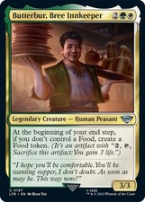 Butterbur, Bree Innkeeper foil 197 U  The Lord of the Rings: Tales o