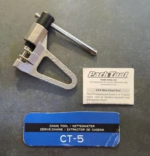 Park Tool CT-5 Bicycle Chain Breaker Tool Screw Type 5-12 Speed NO PACKAGE