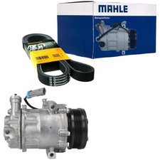 MAHLE Klimakompressor + CONTI 5PK1212 für OPEL ASTRA G CC T98 CARAVAN CORSA C