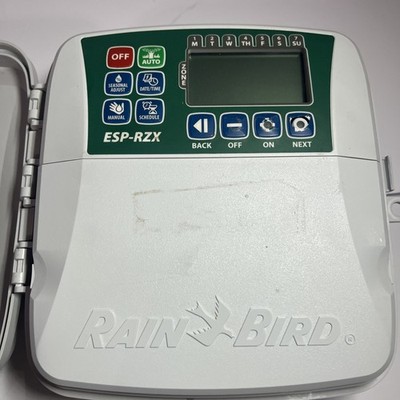 Rain Bird ESP-RZX6 Irrigation Outdoor/Indoor Lawn Sprinkler Controller 6 Zone 