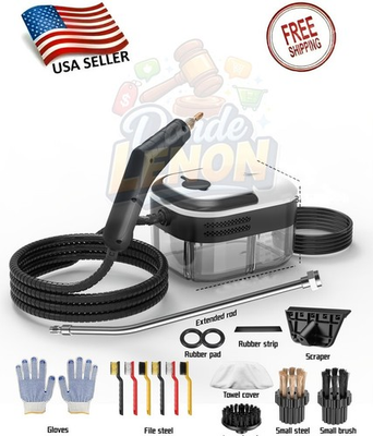 #ad #ad High Pressure Steam Cleaner Portable Cleaning Steamer Machine for Home and Car $39.99