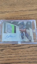 2016 Panini Spectra - Rookie Patch Autographs C.J. Prosise #188 /99 (AU, MEM,...