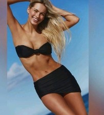 Free People X It's Now Cool The Rouch Skort Bikini Pantalones de Natación Contorno Surf Med