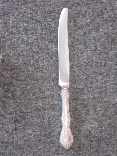 Gorham King Edward Sterling Silver Dinner Knife - 9"  No Monogram - Excellent !!