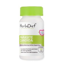Parasite Candida Support Capsules Colon Gut  Cleanse Natural Herbal