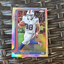 2025 Topps Chrome Football - Dawson Knox #33 - Buffalo Bills