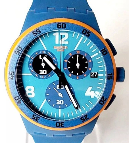 Limited Edition SWATCH Uhr CAPANNO Chronograph SUSN413 NEU Old Stock 130€ - Bild 1 von 6