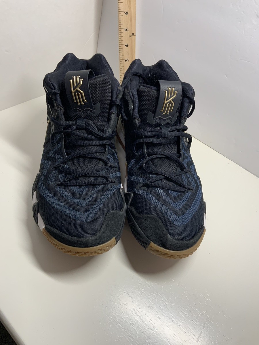 Nike Mens Kyrie 4 Basketball Shoes Pick Blue Top Lace 10 1/2 | eBay
