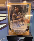 Topps 2025/26 Bowman Chrome Gold Refractor Auto Dorian Finney-Smith Lakers /50