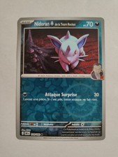 Pokemon Karte Nidoran von Team Rocket Reverse 114/182 Rivalitäten Schicksale EV10