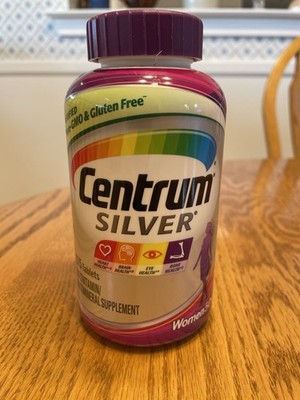 Centrum Silver Multivitamin Multimineral Supplement WOMEN 50+ 275 Tabs  Exp 8/22