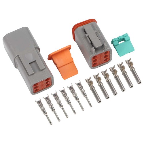Complete Automotive 6pin For DEUTSCH Connector Kit Waterproof Features - Picture 9 of 12
