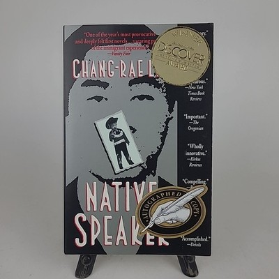 **SIGNED COPY** Native Speaker by Chang-Rae Lee 1995 Paperback Immigrant Novel