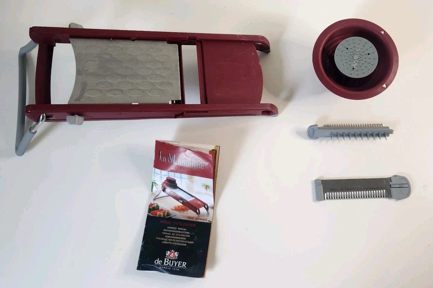 de Buyer Depuis 1830 La Mandoline Swing Composition Professional Slicer France