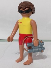 PLAYMOBIL FIGURE MITCH BUCHANNON BAYWATCH DAVID HASSELHOFF