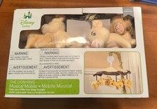 Disney Babies Baby Musical Crib Mobile Lion King Simba Nala NEW NIB