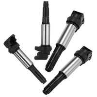 4X ZÜNdspule FÜR Bmw 1-ER E81 F20 3-ER E46 E90 F30 5-ER E60 F10 X1 X3 X5 X6 Z4