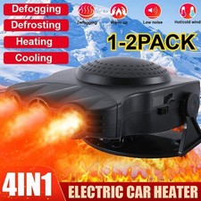 200W Heater Portable Heating Cooling Fan Defroster Demister Car Truck 12V LOT
