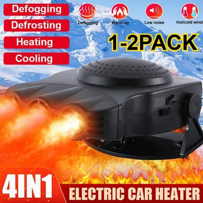 #ad 200W Heater Portable Heating Cooling Fan Defroster Demister Car Truck 12V LOT $16.99
