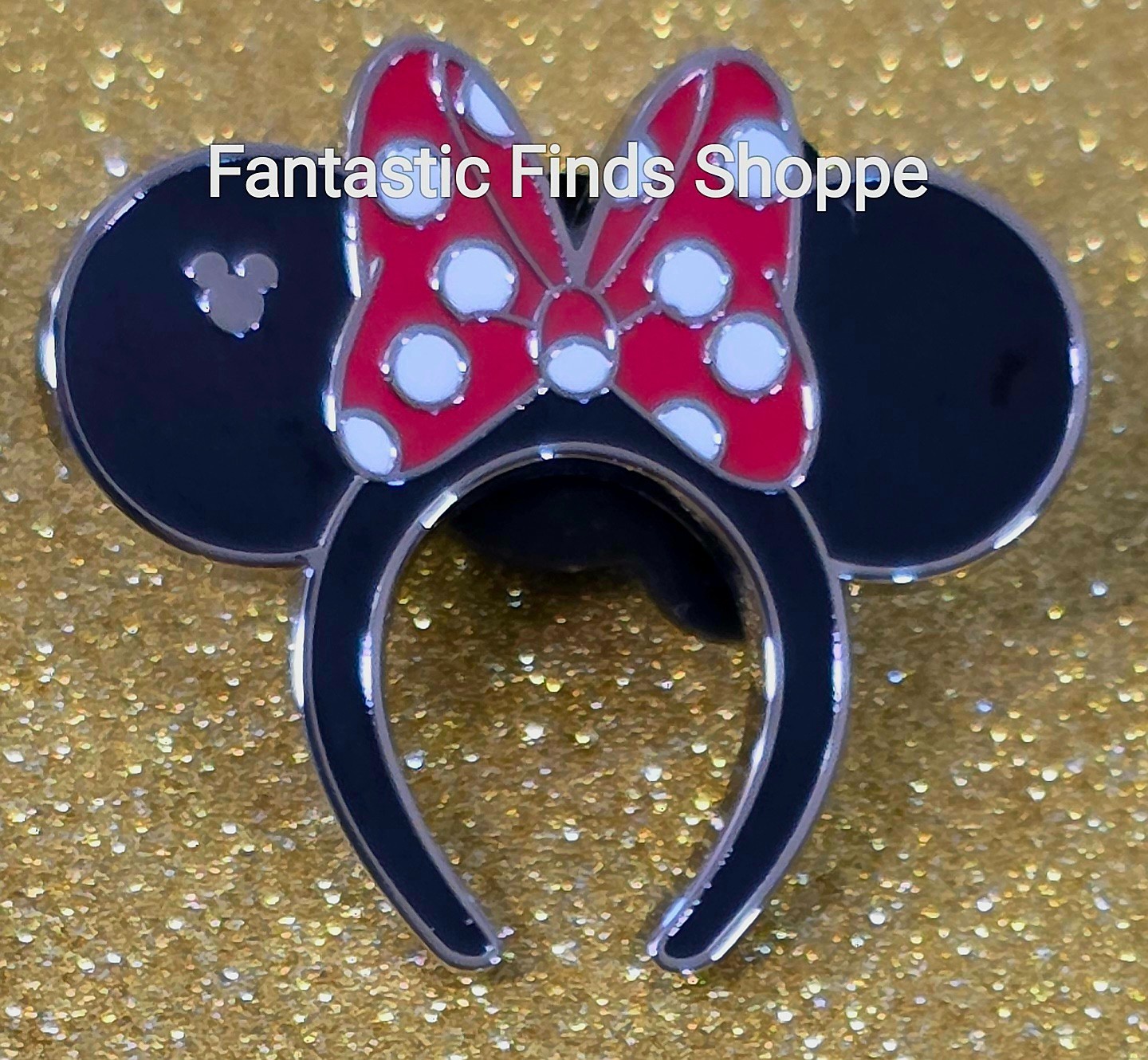 Hidden Disney Blue Mystery Pouch Ear Headbands Minnie Mouse Pin