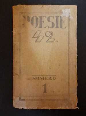 Poésie 42 - Numéro 1 | Etat correct