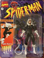 2020 Marvel Legends Retro Collection Spider-Man Series Black Cat Action Figure