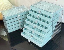 Blue Jewellery Box Storage