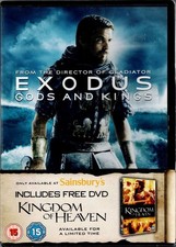 Exodus Gods And Kings & Kingdom Of Heaven (2 DVD Set, Cert 15)