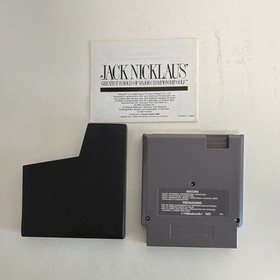 Konami Jack Nicklaus Greatest 18 Holes Spielanleitung Deutsch Nintendo NES