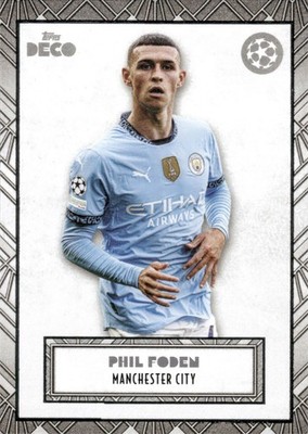 Phil Foden Manchester City Current Stars Base 2024/25 Topps Deco UCC 