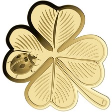 Cloverleaf 999 Fine Gold 1/1000 oz Coin in Box