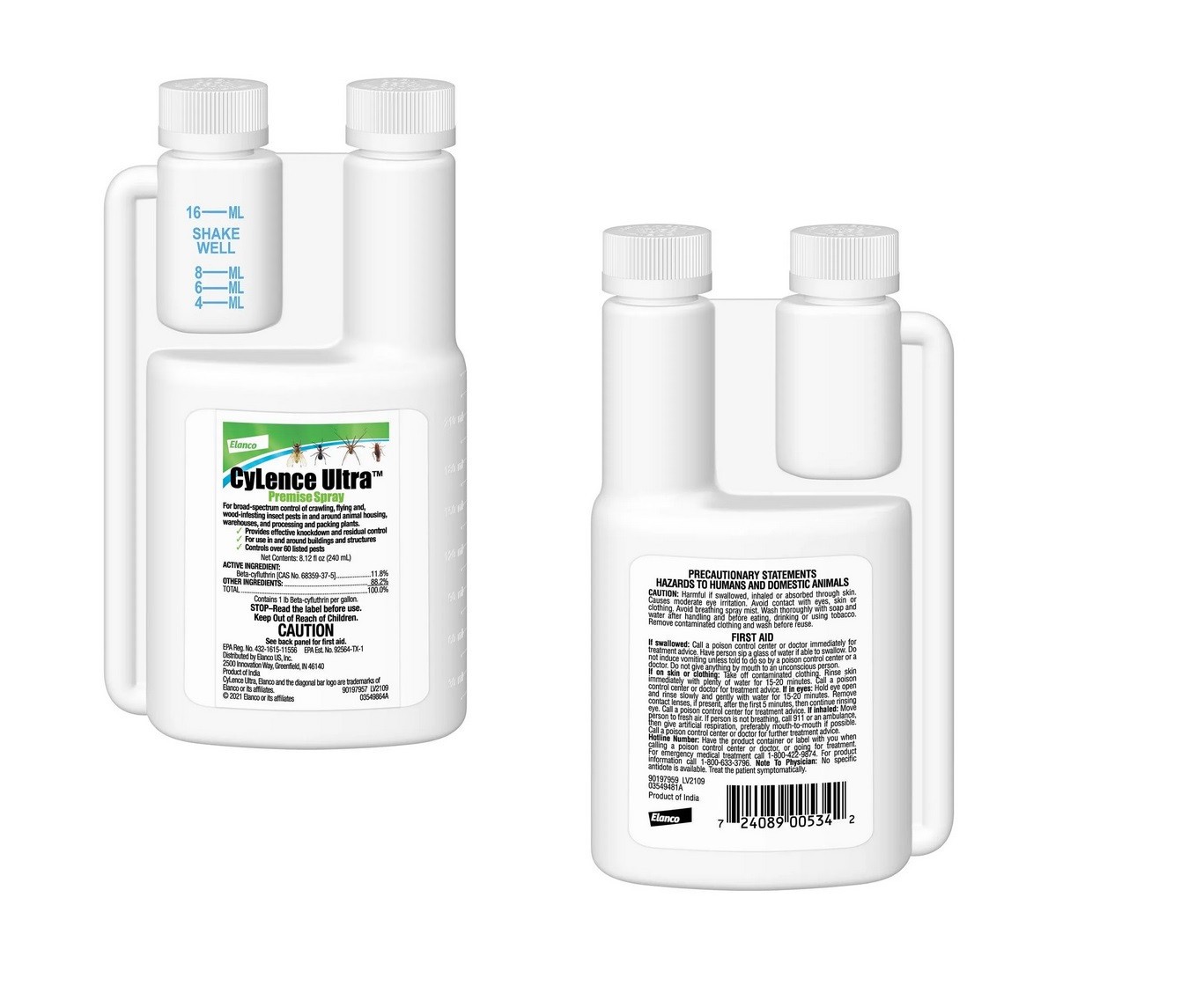 Ship Insecticide Cylence / Concentrated Insecticide for spiders roaches flies, etc ...