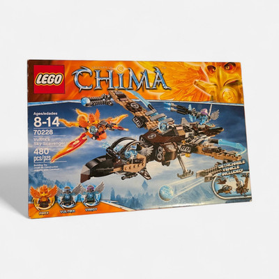LEGO Chima Vultrix's Sky Scavenger 70228 Set 480 Pcs Frax Vultrix Vardy