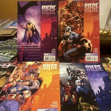 Marvel Siege #1-4 Comic Book Series 2010 Release