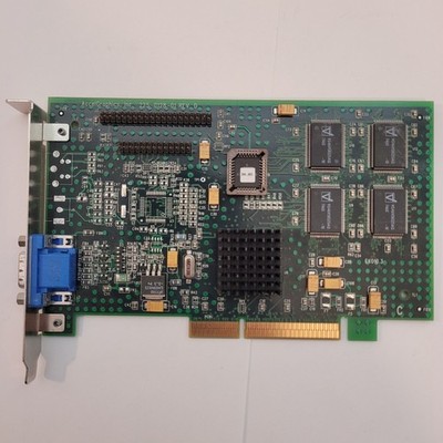 AccelGraphics Video Card AGP 225-0128-01 REV D Vintage VGA GPU 1998