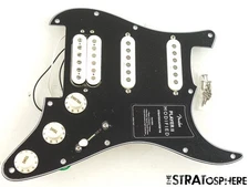 Fender Player II Modified Strat HSS Floyd Rose LOADED PICKGUARD Noiseless Black.